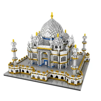 3950PCS Bloques de la Arquitectura del Conjunto de Monumentos Taj Mahal Palace Modelo de Bloques de Construcción de los Niños Juguetes Educativos 3D Ladrillos Regalos de Navidad