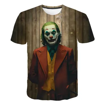 3D bebé Joker Camiseta de niños de la Película de Terror Jaja Payaso chicos/chicas de Anime T shirt Ropa de Niños Cool Streetwear camisetas Camiseta Tops