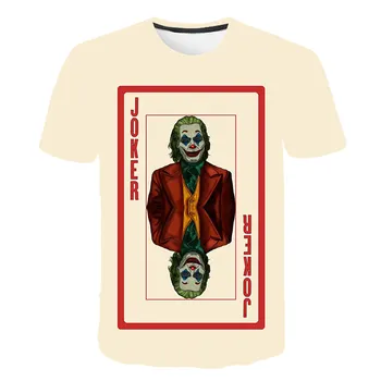 3D bebé Joker Camiseta de niños de la Película de Terror Jaja Payaso chicos/chicas de Anime T shirt Ropa de Niños Cool Streetwear camisetas Camiseta Tops