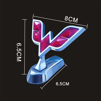 3D Emblema de Coches Logo Frontal de la Campana de Adorno de los Coches de la Cubierta para WULING Cortez Almaz Confero para WULING motors