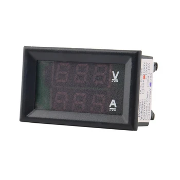 3pcs LED Digital DC 0-100V 10A Voltaje Amperios Voltios Medidor de Panel Dual Voltímetro Amperímetro Tester 70246