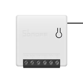 4 PCS Sonoff Mini DIY Inteligente Interruptor de Control Remoto Interruptor Wifi Soporte de Un Interruptor Externo de Trabajo Con la página principal de Google