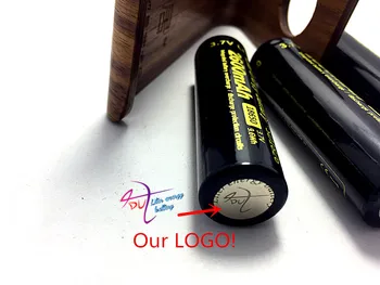4 piezas de la batería de envío Libre Auténtico Importar Litro de energía de la batería 3.7 v 18650 2600mah li-ion de la batería