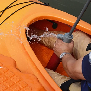 46cm Kayak Bomba de Mano Canoa Flotante de Plástico de la Mano de la Bomba de Achique de Emergencia de Supervivencia y Rescate de Agua de embarcaciones Deportivas Accesorios