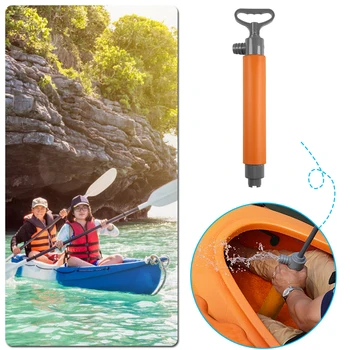 46cm Kayak Bomba de Mano Canoa Flotante de Plástico de la Mano de la Bomba de Achique de Emergencia de Supervivencia y Rescate de Agua de embarcaciones Deportivas Accesorios