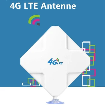 4G LTE CRC9 Antena 35DBi de Alta Ganancia de la Antena de Doble Conector CRC9 amplificador de Señal para celular Huawei de Vodafone Hotspot Router