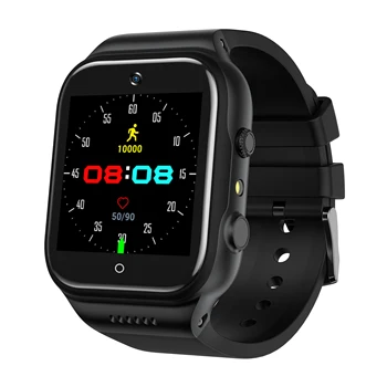 4G WIFI GPS Reloj Inteligente x89 Hombres con Cámara Bluetooth 4.2 apoyo a la descarga de la aplicación whatsapp de correo electrónico Corazón Tracker Smartwatch 1+16G