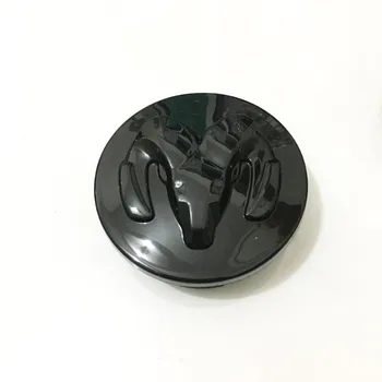 4PCS/lote de 63 mm para Dodg Logotipo de Ram Rueda de Automóvil del Centro de Tapas de rueda Tapacubos de la Cubierta de Coches Estilo de Borde Accesorios de Cromo