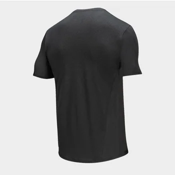 5 Colores de Verano, GIMNASIO Camiseta de los Hombres Ejecución de Deporte Camiseta Dry Fit Transpirable Crossfit parte Superior del Gimnasio de Entrenamiento de Manga Corta ropa Deportiva