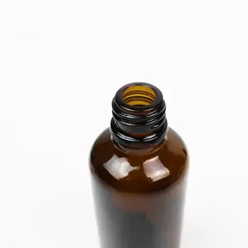 5 x 30 ml Recargable Vacío Frasco Ámbar con Gotero Tapa de BRICOLAJE Mezclas de los Suministros de Aceite Esencial de Perfume de Aromaterapia Transportista (Marrón)