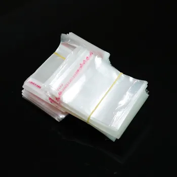 5000pcs/lote 4x6cm opp transparente clara auto adhesivo de sellado de bolsas de plástico para el collar/de la joyería/el regalo/los aretes de pequeñas bolsas de embalaje 155571