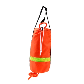 52.5/68.9/101.7 ft 0.3 Reflexivo de los Boyante Línea de Vida de Rescate de Tirar de la Cuerda de la Bolsa de Kayak Canoa paseos en Bote de Rafting