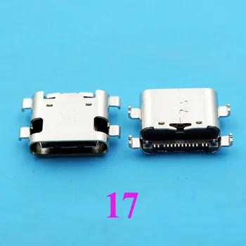 54Models Micro USB 3.1 Tipo C Conectores Hembra Micro USB 3.1 Tomas para Teléfono Móvil Tabla usb Puerto de Carga USB-C Zócalo