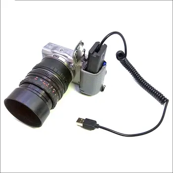 5V 2A-4A AC-PW20 NP-FW50 USB Primavera Cable Adaptador para la Cámara Alpha NEX F3 5R 5T 3N 5N A33 A37 A55 A5000 A6000 A6300 A6500