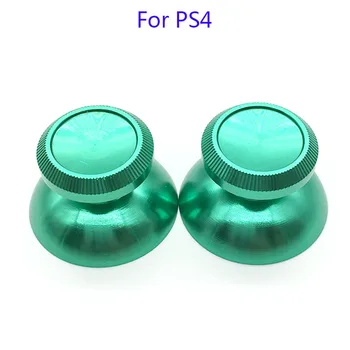60Pairs=120Pcs Metal Joystick Thumbstick Tapa para Sony PlayStation 4 Xbox Un Controlador de colores