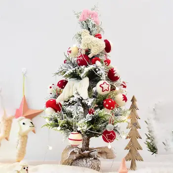 6pcs de Navidad Decoración de 6cm ovillo de Lana Resistente Decorativos que Cuelgan Adornos Colgantes para Ventana en el Techo del Árbol de Navidad