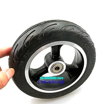 6X2 neumático de 6 Pulgadas de neumáticos de Scooter de Neumáticos sólidos con concentrador de juego de tubos de Scooter Eléctrico para Silla de Ruedas de Camión Neumático de Scooter Eléctrico