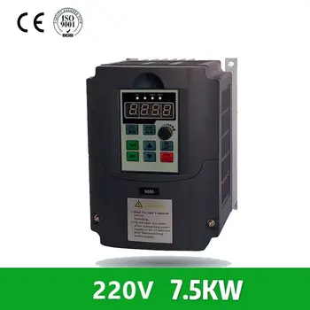 7.5 KW 220V de CA de la unidad de control de vectores variador variador de frecuencia variador de frecuencia variador de frecuencia variable Ventas Directas de la Fábrica