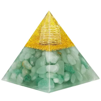 7 Chakra Curativo de los Cristales de Kit,el arco iris de la Pulsera,Grabado Chakra Símbolo de Equilibrio de las Piedras,de Orgón de la Pirámide para la Meditación,el Reiki,la Wicca