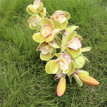 72cm impreso en 3D de la nueva llegada whelan orquídea Asia orquídea real de toque de la flor
