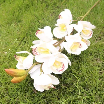 72cm impreso en 3D de la nueva llegada whelan orquídea Asia orquídea real de toque de la flor