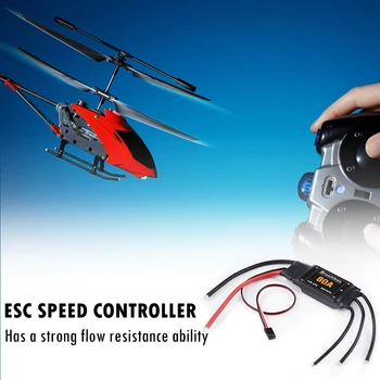 80A Práctica Duradera Accesorios Modelo de Avión de Sky Helicópteros Componentes RC Juguetes Teledirigidos Brushless ESC Partes Controlador de Velocidad
