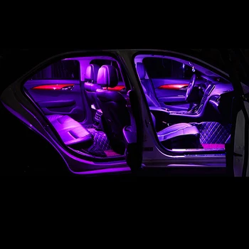 8pcs Coche Bombillas LED Car Interior Dome Lámparas Espejo de Vanidad Luz Para Toyota Corona S200 2009 2010 2011 2012 2013 Accesorios