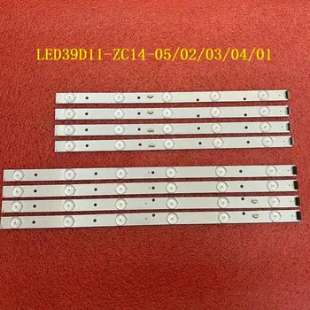 8pcs/set de la Retroiluminación LED de la tira para LE39PUV3 39DU3000 LED39D11-ZC14-05 LED39D11-ZC14-02 LED39D11-ZC14-03 LED39D11-ZC14-04 ZC14-01