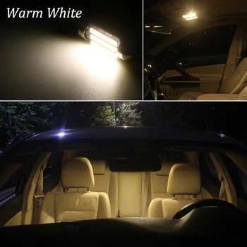 9pcs Blanco Canbus del Coche del LED Luces del Interior del Paquete de Kit Para el Porsche Macan S Turbo iluminación Interior LED kit (+)