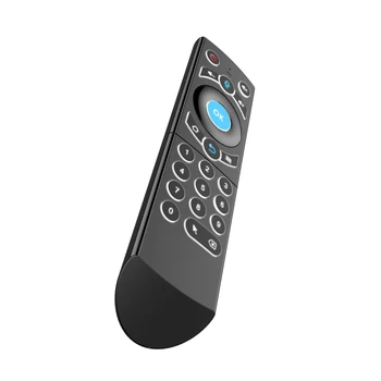 A contraluz G21 Pro Gyro Ratón Inalámbrico Aire 2.4 G Inteligente de Voz, Control Remoto IR de Aprendizaje Para LG Smart TV de Samsung Todos los Dispositivos Android