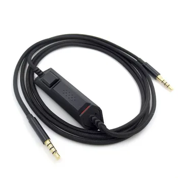 AAY de Sustitución de Cable de Audio para Logitech para Kingston para HyperX Cloud Vuelo G633 G933 Auriculares se Ajusta a Muchas Auriculares