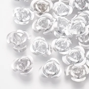 Acerca de 950pcs/bolsa 3-Pétalo de Aluminio de la Flor de Perlas para la joyería de BRICOLAJE Pulsera Collar de Suministros Accesorios F70