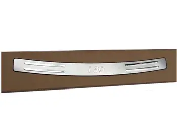 Acero Inoxidable de alta calidad Protector del Paragolpes Trasero Alféizar de la placa de accesorios para Hyundai I30