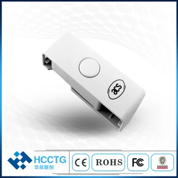 ACR39U-NF Contacto IC Chip de Tipo C Lector de Tarjetas Inteligentes de Apoyo IOS7816 con conexión SDK