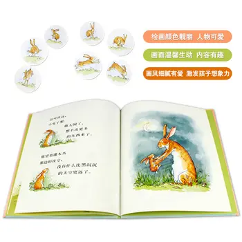 Adivina Cuánto Te Amo libro de imágenes para niños de los niños de la niñez Temprana de cuento de hadas de los libros ilustrados edades de 0-6