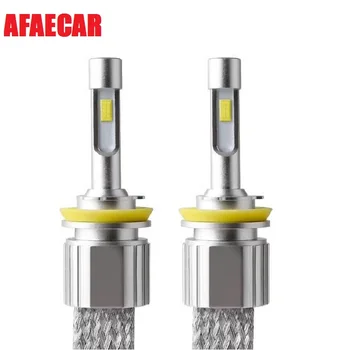 AFAECAR faro de coche H7 LED H4 H8/H9/H11 HB3/9005 HB4/9006 9007 h3 H1 880 bulbo auto