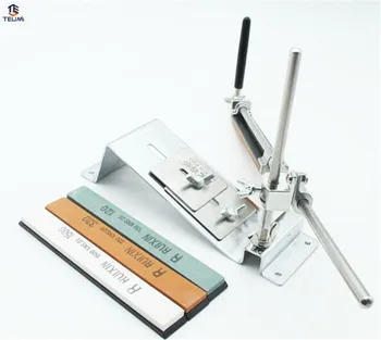 Afilador de cuchillos Profesional Sistema de Afilado Piedras de Afilar Ruixin de Corrección de ángulo de 4 Whetston Accesorios de Cocina.