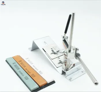 Afilador de cuchillos Profesional Sistema de Afilado Piedras de Afilar Ruixin de Corrección de ángulo de 4 Whetston Accesorios de Cocina.