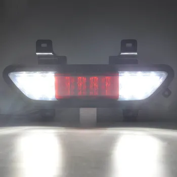 Ahumado de la Lente LED Antiniebla Trasera Luz de Freno luz de marcha atrás Para-up Ford Mustang