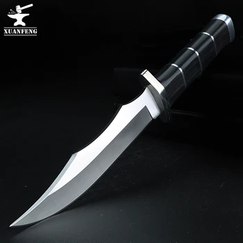 Al aire libre corto cuchillo cuchilla fija portátil multifuncional de la navaja de alta dureza cuchillo de supervivencia cuchillo recto