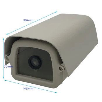 Al aire libre de la Cubierta de Aluminio/Plástico de la Cámara CCTV de la Vivienda Escudo de Proteger la Vigilancia de Casos de Concha Accesorios para CCTV de la Cámara De Seguridad