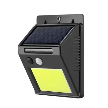 Al aire libre de la Luz Solar 48LED COB Inteligente de INFRARROJOS Sensor de Movimiento de Montaje en Pared de Luz de Infrarrojos Inducción del Cuerpo Humano Lámpara de Jardín