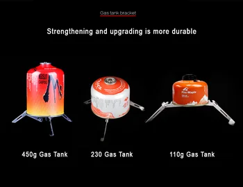 Al Aire Libre, Tanque De Gas Soporte De Estante Para Botellas Trípode Plegable Cartucho De Soporte Para El Campamento De Cocina Estufa De Gas