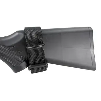 Al aire libre Tácticas de Airsoft Multi-función de la Pistola de Cuerda Culata Culata Arnés Adaptador de Rifle Cinturón de la Pistola Cuerda Atada con Accesorios de Caza