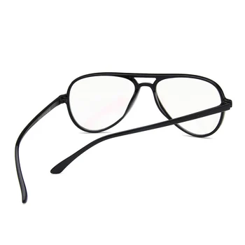 ALOZ MICC Óptica de gran tamaño Gafas de montura de las Mujeres de los Hombres de la Vendimia Claro Gafas de los Hombres Unisex de Lujo Anteojos de Marco Q752
