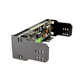 ALSEYE un-100L(R) Controlador de Ventilador Ordenador de Pantalla Táctil Controlador de Velocidad del Ventilador De 6 Canales para el disipador de la CPU/Caso Ventilador de Refrigeración