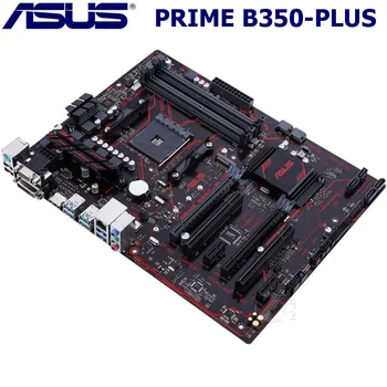 AM4 NUEVA Asus PRIME B350-PLUS de la Placa base AMD B350 DDR4 64 GB, PCI-E 3.0 M. 2 Escritorio B350 Placa base de CPU AMD Ryzen Socket AM4