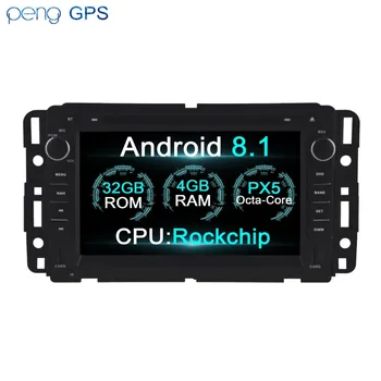 Android 10.0 car stereo radio gps PARA GMC reproductor de dvd de la Navegación en el Vehículo de GPS del Coche Reproductor Multimedia Radio Jefe de la unidad de 19154