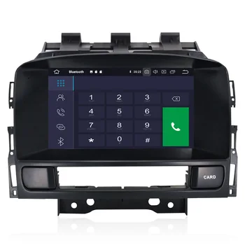 Android 10.0 GPS del Coche del Jugador de la Navegación Para Opel Astra J 2010-2013 Auto Stereo reproductor Multimedia Jefe de la Unidad de libre Construido en Carplay