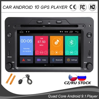 Android 10 Quad Core de DVD del COCHE de GPS del Reproductor Para Alfa Romeo Spider 159 Brera 159 Sportwagon Auto de Navegación de Radio Estéreo Wifi BT Mapa